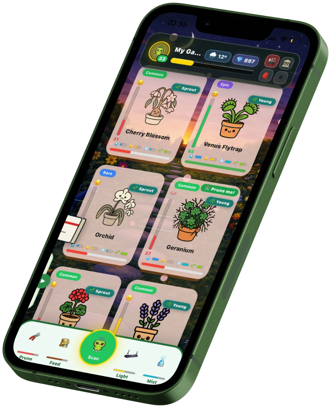Chloris garden screen